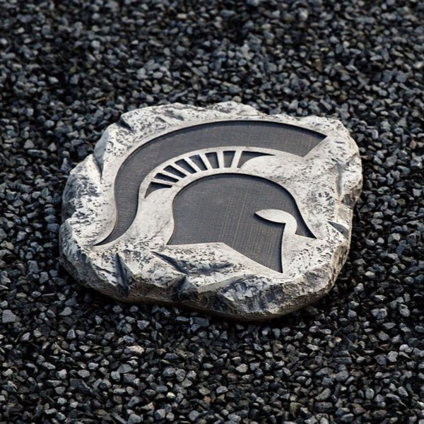 Michigan State "Spartan Helmet" Stepping Stone